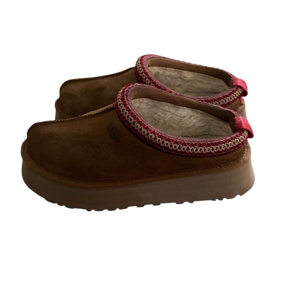 UGG  Tasman Platform Brown Loafers Moccasin Style Slip-Ons Women  Size 11 - Picture 6 of 9
